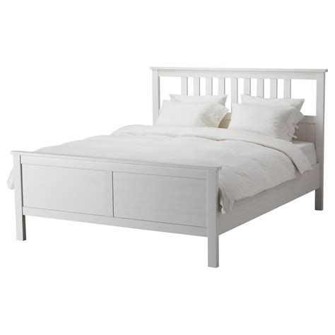 white ikea bed frame|More.